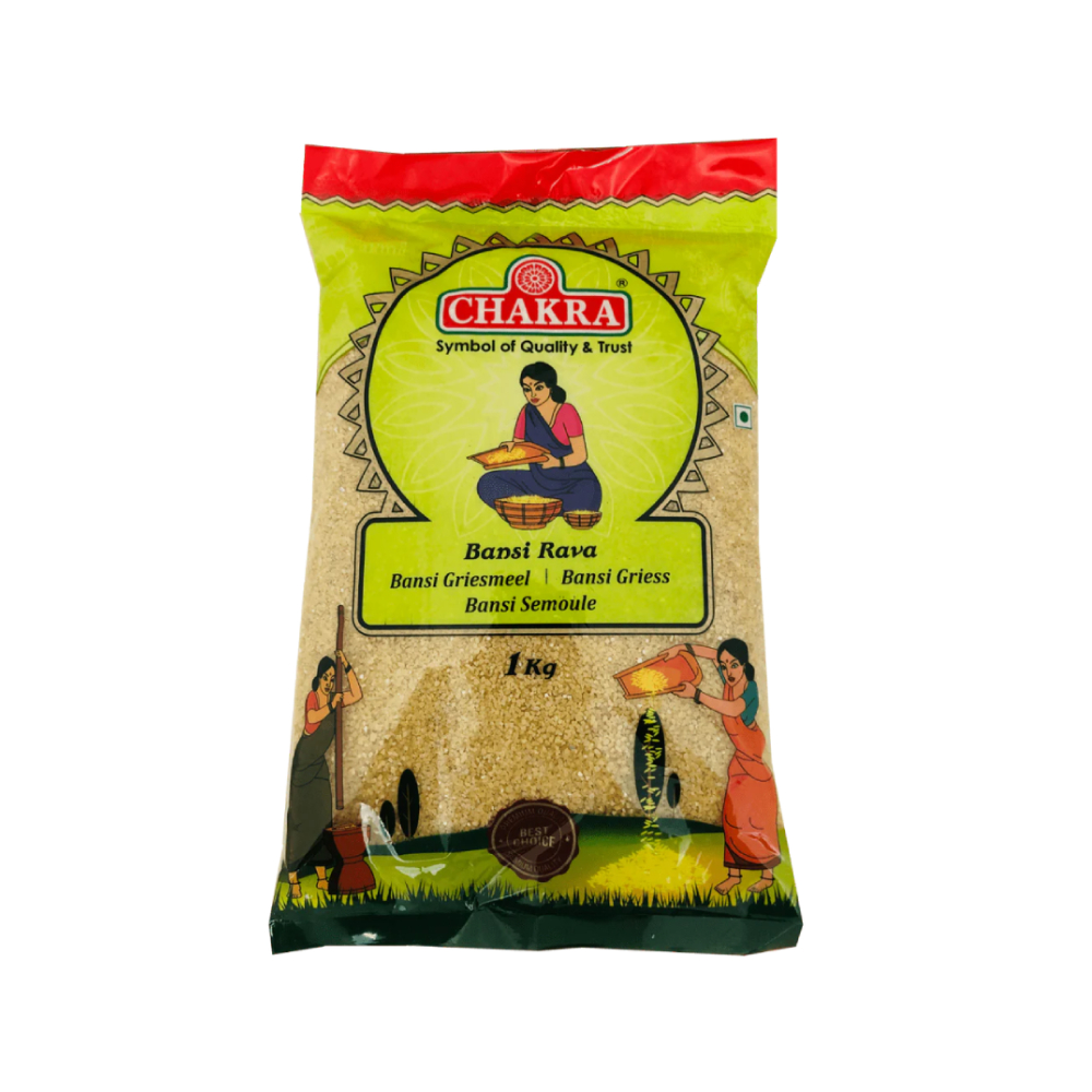 CHAKRA BANSI RAVA 500GM – Desi Mart